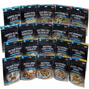 Legacy Bannock Meals Mega Sample Kit 20 Pouches Camping Hiking Food BN9002