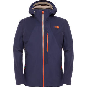 North Face Fuseform Brigandine 3l Mens Jacket Coat - Cosmic Blue All Sizes