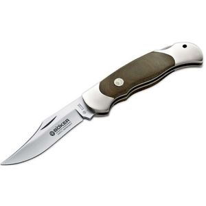 Böker das optimale Jagdmesser Optima Green Canvas Taschenmesser Micarta-Griff