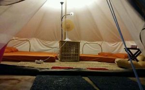 BELL TENT.5M.FESTIVAL/EVENT/WEDDING/HOLIDAY. FROM TAILORED CAMPING.