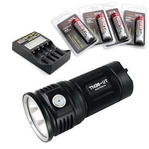 Bundle ThruNite TN36-UT NW (7300lm) - SET inkl. Akkus 18650 und Ladegerät MCC-4