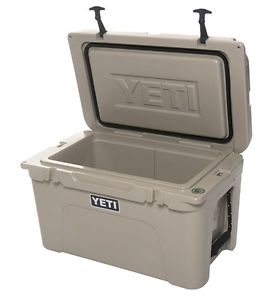 NEW Yeti Tundra 45 Quart TAN Hard-Side Cooler Ice Chest FAST SHIPPING! YT45T