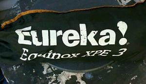 Camping Equipment- Eureka Equinox XPE 3 man dome tent  & MEC sleeping bag