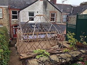 11ft Bent Wood Yurt Frame