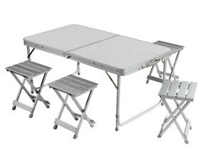 Grand Canyon Aluminium valise-table - pour 4 Personnes