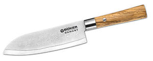Böker Damast Olive Santoku 130437DAM