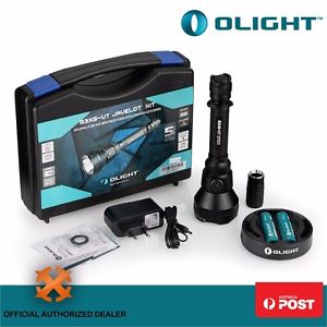 Olight M3XS-UT JAV CREE 1200Lum LED Hunting Camping Torch Flashlight Bundle Kit