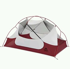 MSR Hubba Hubba NX 2 Person 3 Season Backpacking Tent w/ Footprint Ground Cover