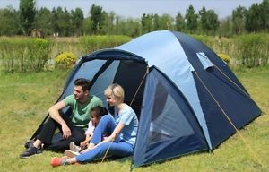 3-4 Persons Multi-function Family Outdoor Waterproof Beach Camping Hiking Tent #