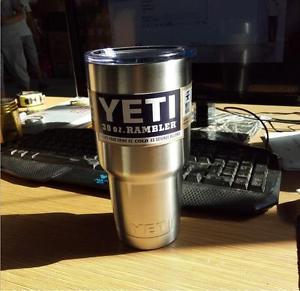 Free shipping New Stainless Steel Color Yeti 30oz Rambler Tumblers 15 pieces#