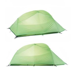 3-4 Persons Green Outdoor Waterproof Camping Hiking Double Lining Tent *