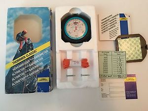 Very Rare! NEW Thommen Classic Altimeter plus Barometer TX-20 Accurate 27,000ft!