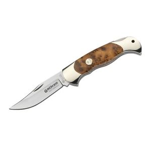 Böker Klappmesser Scout Thuja klassisches edles Taschenmesser Thujaholz-Griff