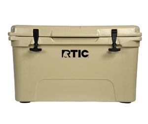 BRAND NEW RTIC 45 COOLER TAN Half Cost Of Yeti Roadie Camping Tailgating Fishing