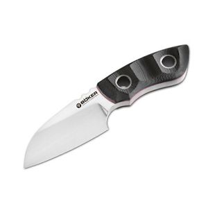 Extrem stabiles Outdoormesser Böker Pry-Mate Fahrtenmesser Micarta