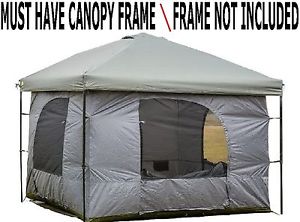 Standing Room 100 Family Cabin Camping Tent With 8.5 feet of Head Room 2 Big ...