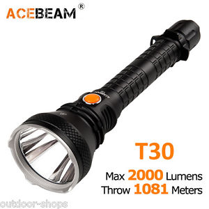 ACEBeam T30 Cree XHP35 HI LED 2200lm 1081m Flashlight