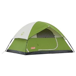 Sundome 4 Person Dome Tent (Green) by Coleman