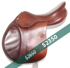 17.5" ANTARES JUMPING SADDLE (S99102704) VERY GOOD CONDITION !! - XVD