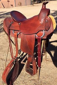 Crates Ranch Roping Saddle 16