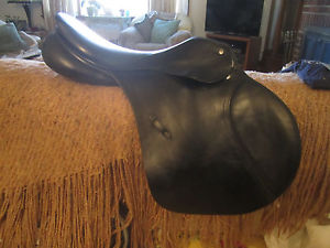 Passier Optimum Black Jumping Saddle 17.5 Medium