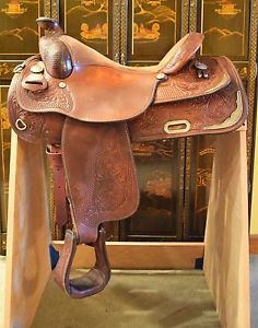 Circle Y 16.5" Richard Shrake Resistance Free Equitaiton Saddle