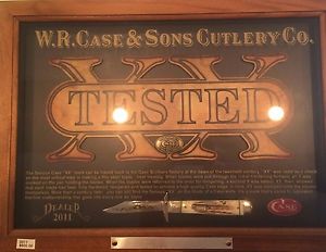 CASE KNIVES - FREE SHIPPING - 2011 CASE DEALERS DISPLAY - RARE