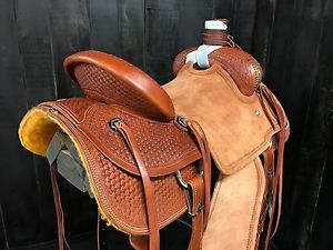 (In Stock) 16" Will James Saddle - Ranch/Roping/Training/Trail/Wade/Association