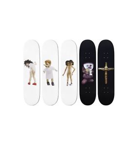 SUPREME X CHAPMAN BROTHERS SKATEBOARD DECK SET OF 5 ARTWORK ART 2012