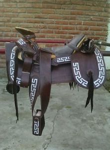 15" montura silla charra Mexican saddle
