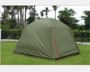 5-8 Persons Outdoor Waterproof Camping Hiking Double Lining Family Cover Tent *
