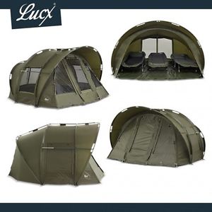 BIVVY 2 & 3 MAN LÉOPARD CARPE DÔME / PÊCHE TENTE / LUCX ANGEL TENTE / KARPFENZEL