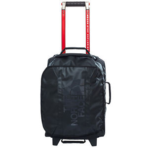 (A08)  The North Face Trolley Rolling Thunder 19" 33 L, TNF Black