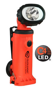 Lot 3 Streamlight 90751 Orange 9.20 X 2.85" Knucklehead Spot Light W/Out Charger
