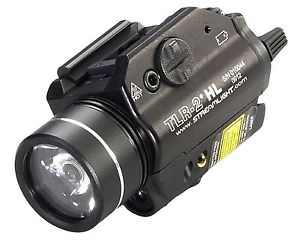 NEW Streamlight 69261 TLR-2 HL High Lumen Tactical Light 800 Lumens & Red Laser