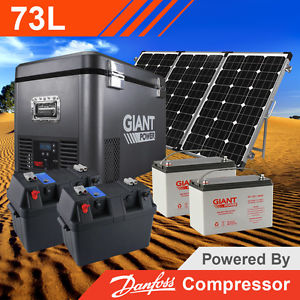 Giant Power 73L Complete Solar Fridge Kit