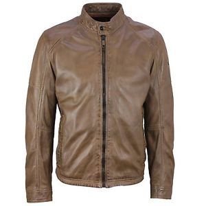 Strellson Veste En Cuir veste en cuir marron Trio 2 140040 220