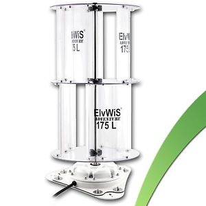 120W Windrad Set ElvWiS ® ADVENTURE 175L Festmontage zerlgb. Turbine Wohnmobil