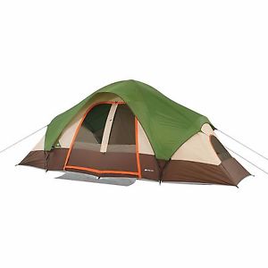 Ozark Trail 8 Person Dome Tent Removable Center Divider Rain Fly Outdoor