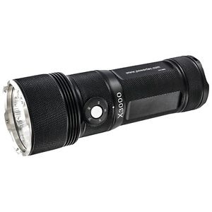 POWERTAC X3K-G2 3,000-Lumen X3000 Gen II Flashlight/Mobile Charger