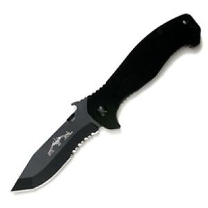 CQC-15, Black Finish, Serrated