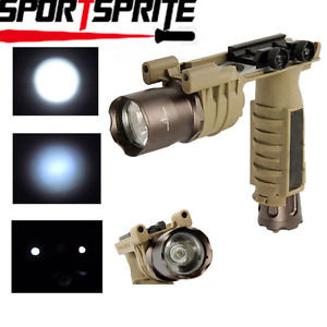 NEW! M900V Night Evolution Vertical Foregrip Tatical Light Torch Dark Earth