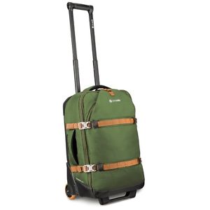 PACSAFE EXP21 EXPEDITION WHEELED CARRY ON LUGGAGE (GREEN/KHAKI)