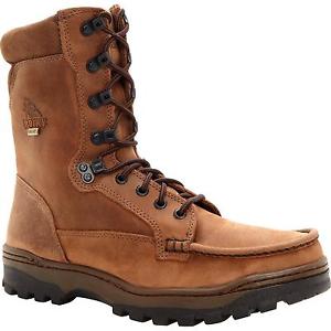 Rocky Outback GORE-TEX® Waterproof Hiker Boot 8 Inch Light Brown