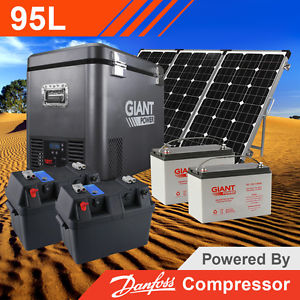 Giant Power 95L Complete Solar Fridge Kit