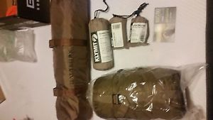 tactical camping lot battlbox klymit tent sleeping bag