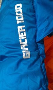 MOUNTAIN EQUIPMENT GLACIER 1000 sz R sleeping bag BNWT! ,RRP 430 pounds!