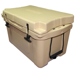 CYBER MONDAY *SPECIAL* PREMIUM FROSTBITE COOLER, 70 Quart, Tan Color,