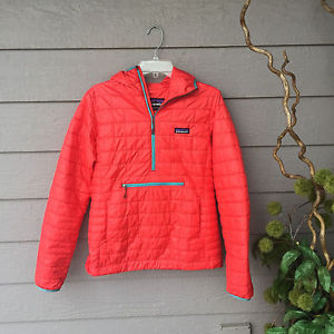 $220 PATAGONIA NANO PUFF BIVY INSULATED PULLOVER JACKET WOMEN'S sz m