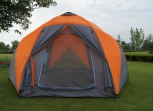 5-8 Persons Multi-function Family Outdoor Waterproof Beach Camping Hiking Tent #